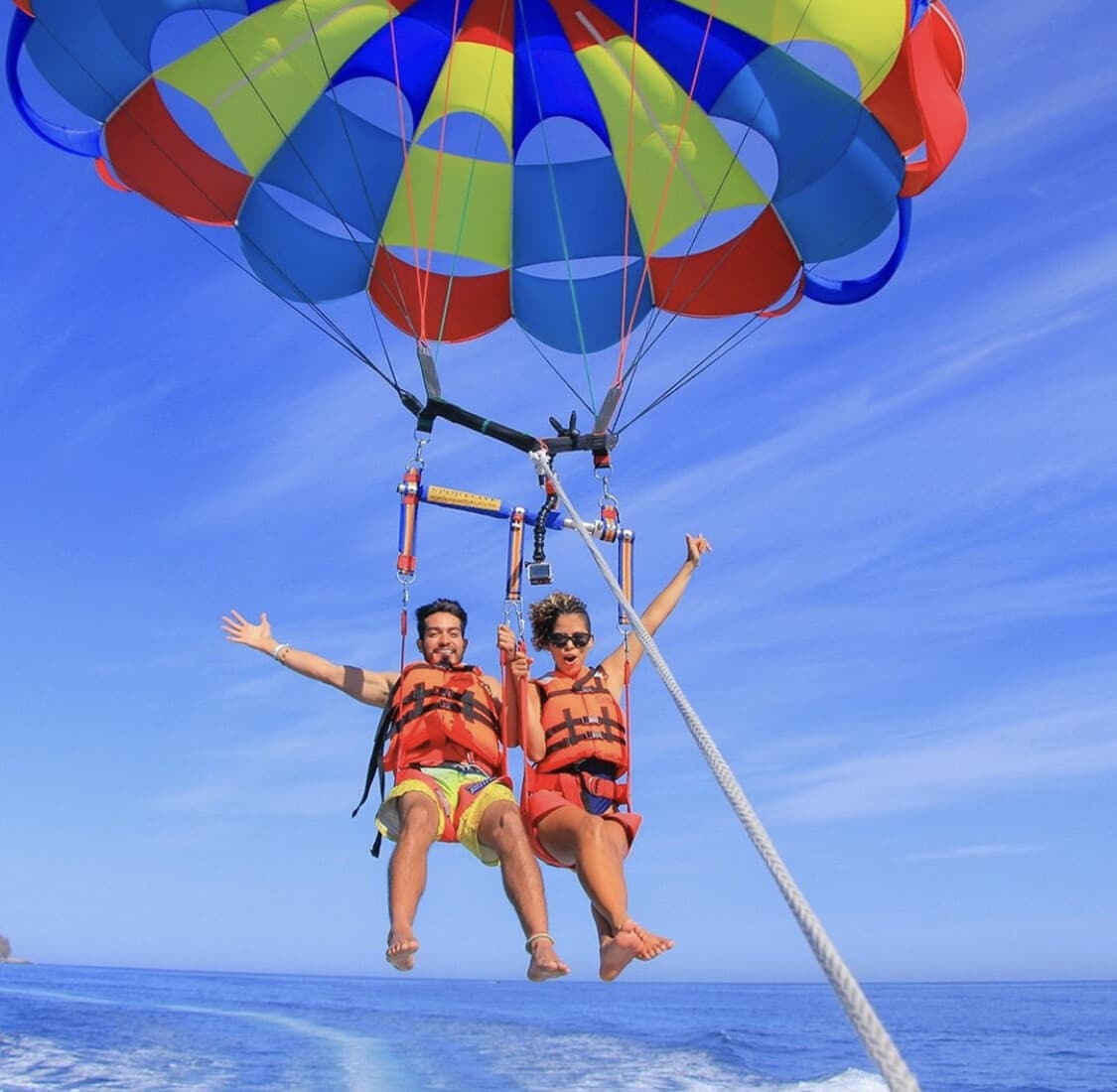 Parasailing a Hurghada