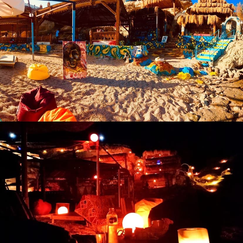 Serata al bar Basata Café